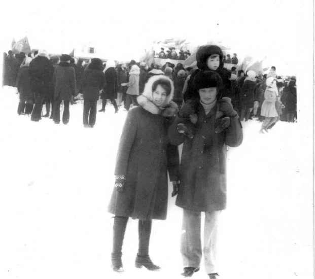 Д. Витя, т. Люба и братишка Гена