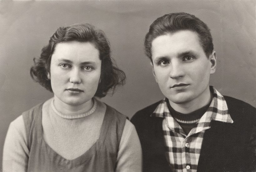 Родители в январе 1962_корректировка